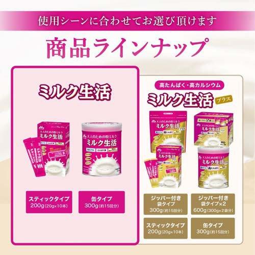 森永 ミルク生活 スティックタイプ ( 20g*10本入 )/ 栄養調整食品 大人