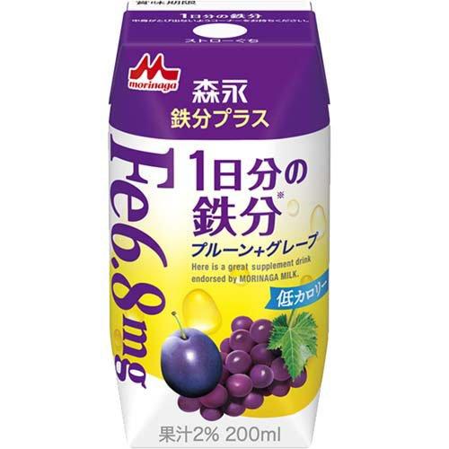 森永 鉄分プラス 1日分の鉄分 ( 200ml×24本入 )/ TBC 鉄分 常温