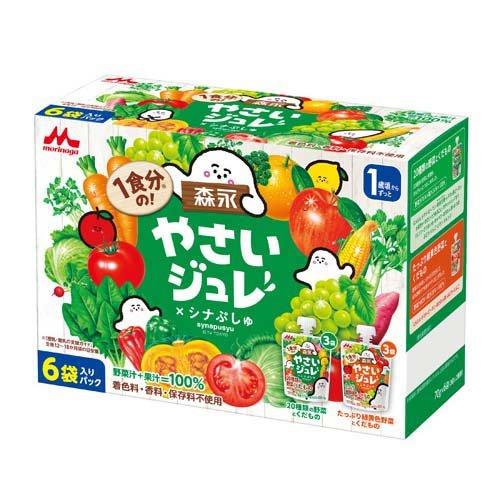 森永 森永 1食分の！やさいジュレパック ( 70g*6袋入 )/ やさいジュレ