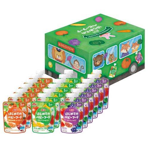 森永乳業 はじめてのベビーフード 3種アソート ( 70g×18個 ) : 爽快