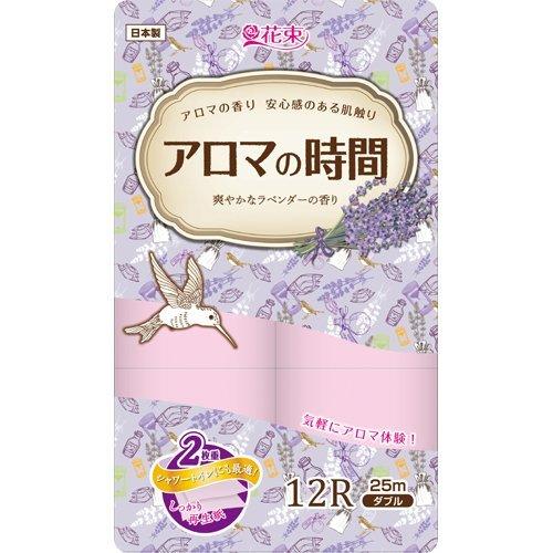 アロマの時間 ラベンダー ダブル ( 25m*12ロール ) : 爽快ドラッグ