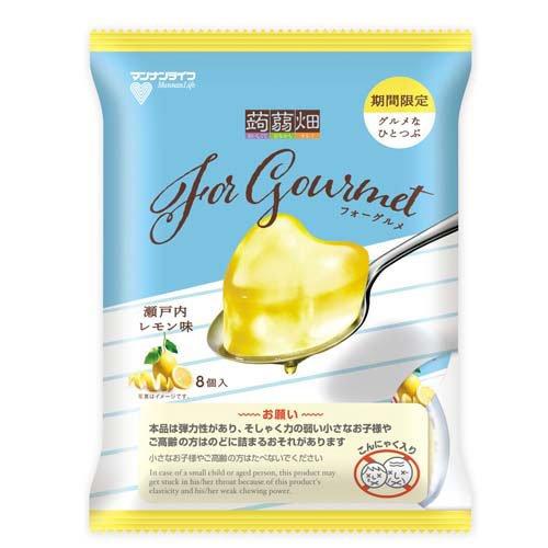 蒟蒻畑 For Gourmet 瀬戸内レモン味 ( 8個×12袋入 )/ : 爽快