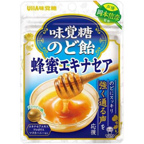 味覚糖 のど飴 蜂蜜エキナセア６１ｇ ×72 【全国送料無料】(沖縄・離島は別途) 味覚糖のど飴 蜂蜜エキナセア ( 61g )/ UHA味覚糖 : 爽快ドラッグ