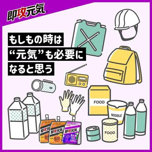 即攻元気ゼリー 鉄分＆マルチビタミン ぶどう風味 ( 180g*6袋入 )/ 即