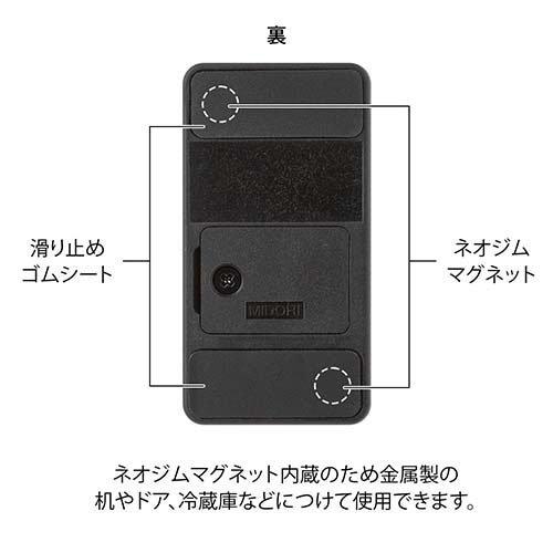 ミドリ ゴミが出ない封筒開封器 マグネットレターカッター 黒 49735006