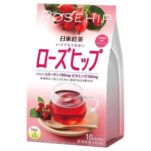 日東紅茶 いつでもうるおいローズヒップ 10本入 日東紅茶 爽快ドラッグ 通販 Yahoo ショッピング