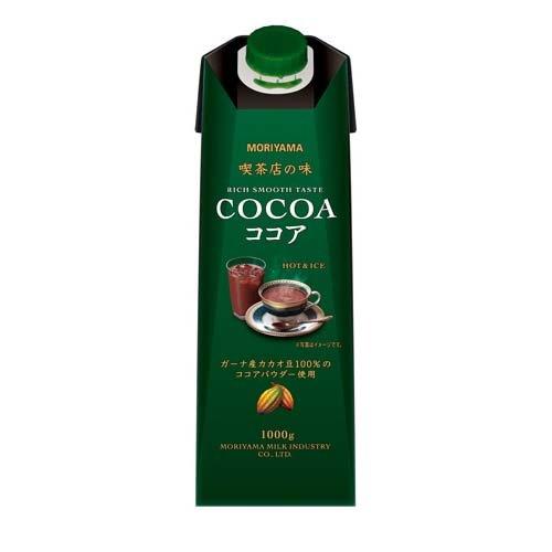 ココア MORIYAMA 喫茶店の味 ココア ( 1000g*6本入 )/ : 爽快ドラッグ - 通販