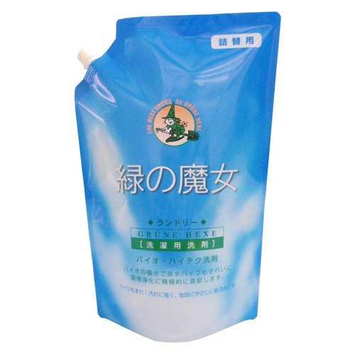 緑の魔女ランドリー 業務用 つめかえ ( 2L )/ 緑の魔女 : 爽快ドラッグ