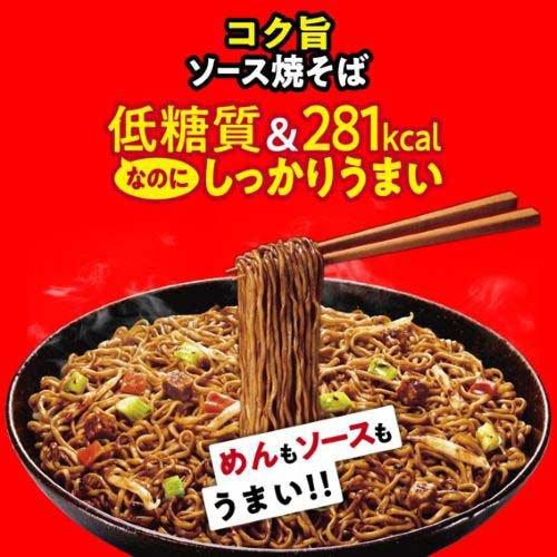明星 ロカボNOODLES コク旨ソース焼そば ( 12個入 ) インスタント
