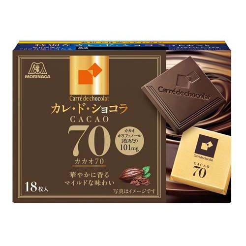 カレ・ド・ショコラ カカオ70 ( 18枚 ) : 爽快ドラッグ - 通販 - Yahoo