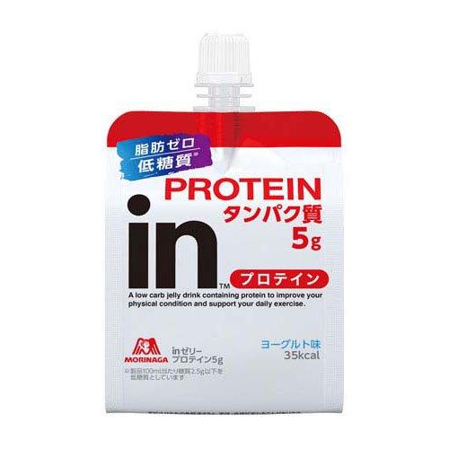 アウトレット)inゼリー プロテイン5g ( 180g×6個入 )/ inゼリー 森永