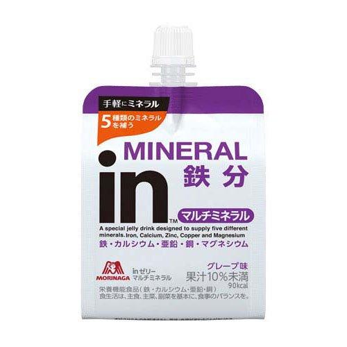 inゼリー マルチミネラル ( 180g×6個入 )/ 森永製菓 ゼリー飲料 体調