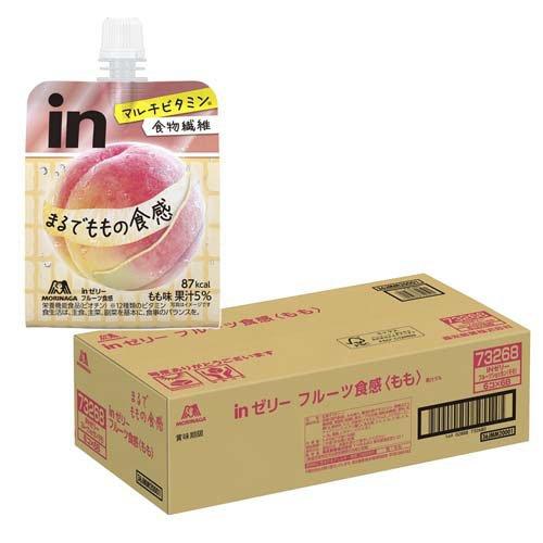 森永製菓 inゼリー フルーツ食感 もも ( 150g×36個入 )/ ゼリー飲料