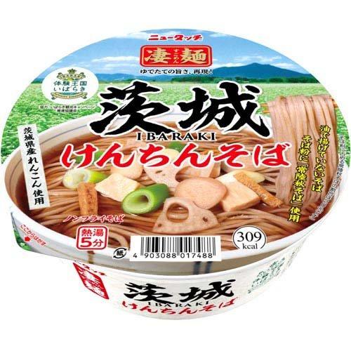 凄麺 茨城 けんちんそば ( 12個入 )/ ニュータッチ : 爽快 凄麺 茨城 けんちんそば ( 12個入 )/ ニュータッチ : 爽快