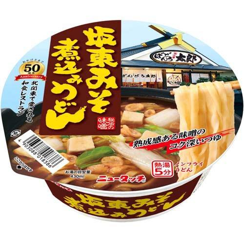 ばんどう太郎坂東みそ煮込みうどん ( 12個入り )/ ニュータッチ : 爽快