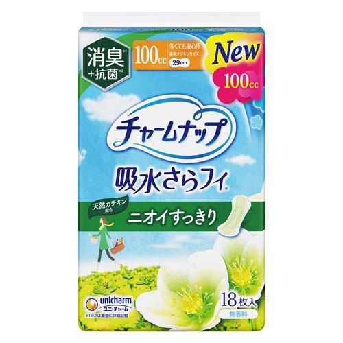 269【チャームナップ】多くても安心用 20枚入×18袋 チャームナップ 吸水さらフィ軽失禁パッド 多くても安心用 29cm