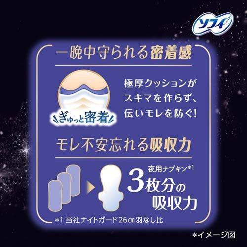 ソフィ 超熟睡おやすみプレミアム 極厚360 夜用 ( 12枚入 )/ ソフィ超