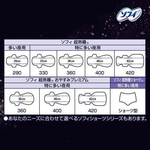 ソフィ 超熟睡おやすみプレミアム 極厚400 夜用 ( 10枚入 )/ ソフィ超