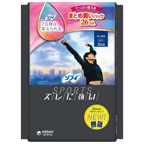 ソフィ SPORTS 300 多い夜用 羽つき 30cm ( 26枚入 )/ ソフィ ソフィ SPORTS 300 多い夜用 羽つき 30cm ( 26枚入 )/ ソフィ