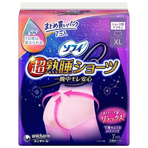 ソフィ 超熟睡 ショーツ XL 生理用 ナプキン 夜用 ( 7枚入 ソフィ 超熟睡 ショーツ XL 生理用 ナプキン 夜用 ( 7枚入