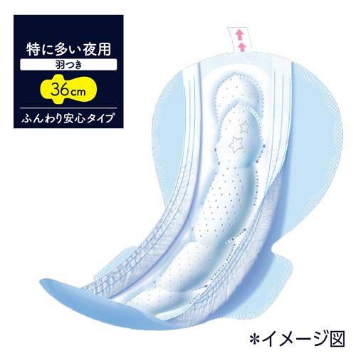 ソフィ 超熟睡ガード 特に多い夜用 羽つき 36cm ( 6枚入 )/ ソフィ超