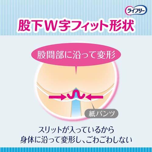 ライフリー ズレずに安心 紙パンツ用尿とりパッド コンパクト 2回吸収