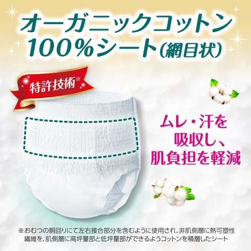 ライフリー うす型軽快パンツ オーガニックコットンタッチ L ( 18枚