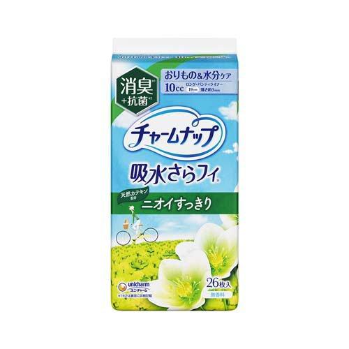 チャームナップ 吸水さらフィ パンティライナー 10cc ロング 無香料 消