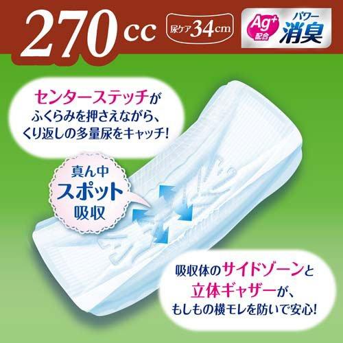 ライフリーさわやかパッド　女性用　270cc 合計178枚 ライフリー さわやかパッド 270cc 女性用 尿ケアパッド 34cm ( 24枚入