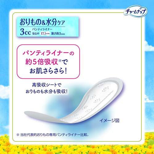 チャームナップ 吸水さらフィ 羽なし 3cc 17.5cm(おりもの＆水分ケア