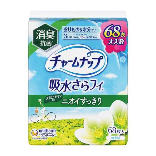 チャームナップ 吸水さらフィ 消臭 羽なし 3cc 17.5cm(おりもの＆水分