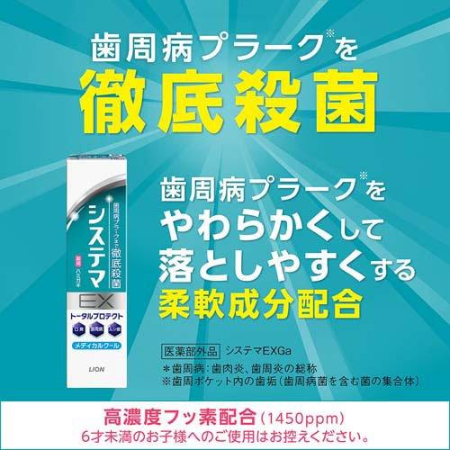 システマEXハミガキ メディカルクール ( 30g )/ システマ : 爽快