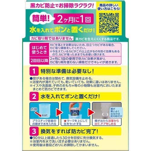 ルックプラス おふろの防カビくん煙剤 消臭ミントの香り ( 4g