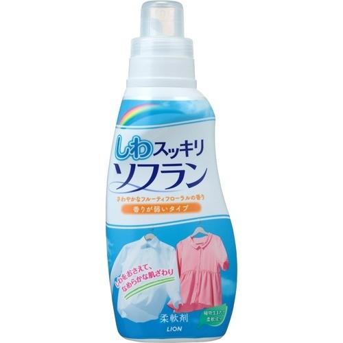 しわ スッキリ ソフラン さわやかなフルーティーフローラルの香り 本体 650ml ソフラン 柔軟剤 爽快ドラッグ 通販 Yahoo ショッピング