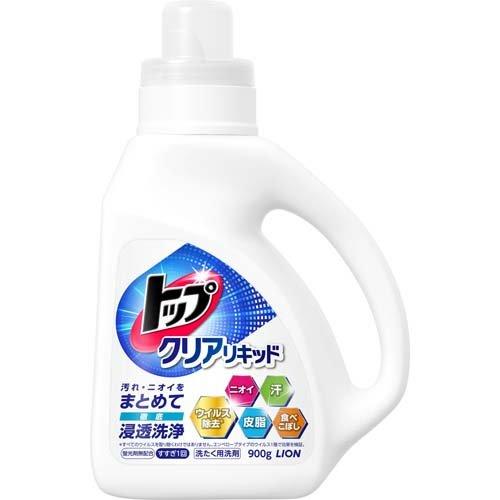 トップ クリアリキッド 洗濯洗剤 本体 ( 900g )/ トップ 
