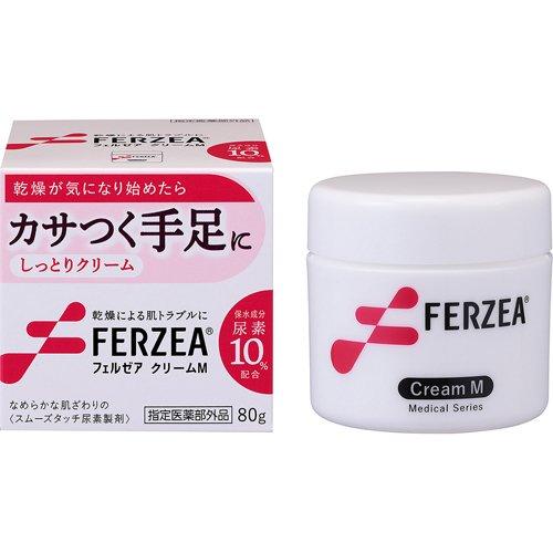 新品　フェルゼアクリームM 80g 2個セット 尿素10％配合【訳あり】 フェルゼアクリームM ( 80g )/ フェルゼア : 爽快ドラッグ - 通販