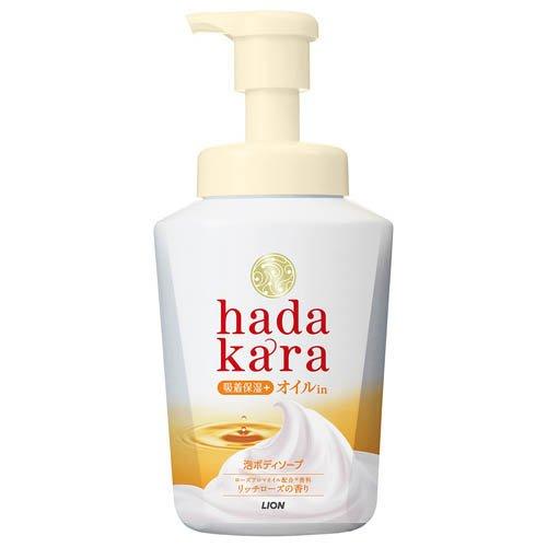 hadakara(ハダカラ) 泡で出てくるオイルインボディソープ 本体 ( 530ml