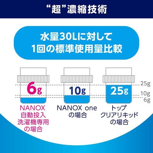 NANOX 自動投入洗濯機専用 洗濯洗剤 液体 詰め替え ( 720g )/ NANOXone