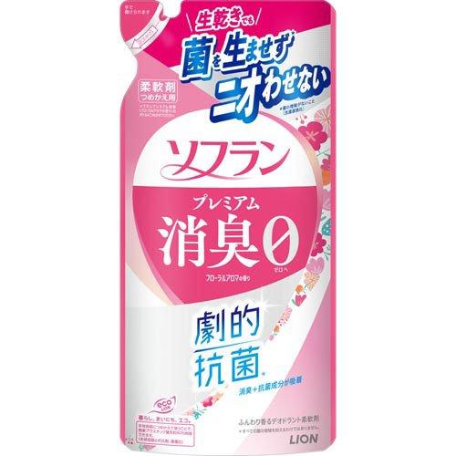 ソフラン プレミアム消臭 柔軟剤 フローラルアロマ つめかえ用 ( 380ml