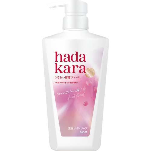 hadakara モイストボディケアソープ 液タイプ フレッシュフローラルの