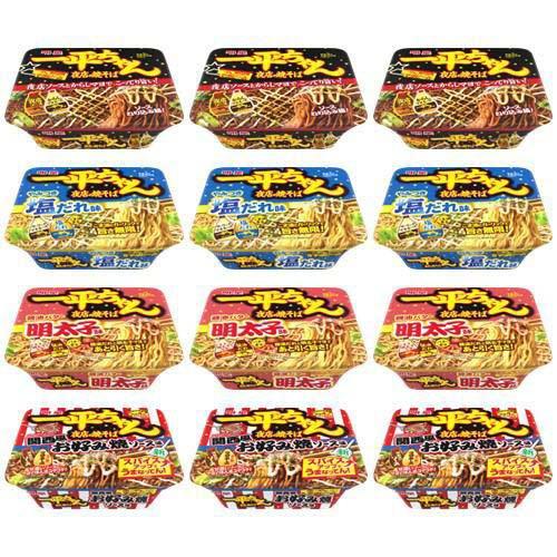 一平ちゃん夜店の焼そば 定番4種食べ比べアソート ( 1セット )/ 一平