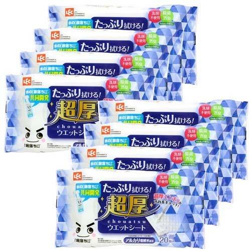 水の激落ちくん 超厚ウェットシート S00997 ( 20枚*8個入 )/ 激