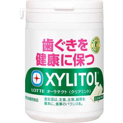 キシリトール オーラテクトガム クリアミント スリムボトル ( 125g