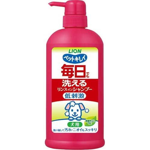 ペットキレイ 毎日でも洗えるリンスインシャンプー 愛犬用 ポンプ
