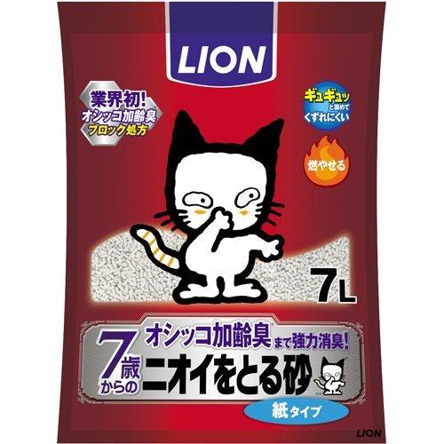 ニオイをとる砂 7歳以上用 紙タイプ ( 7L )/ : 爽快ドラッグ - 通販