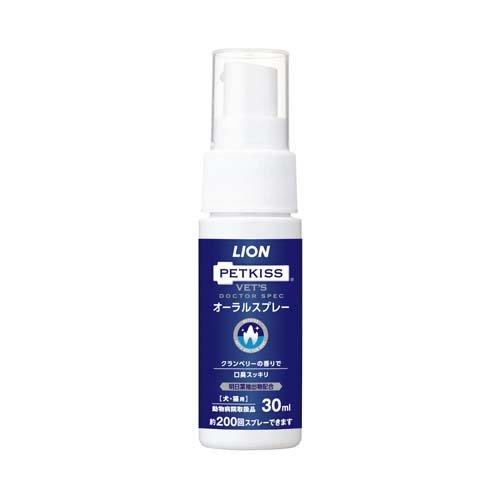 LION PETKISS オーラルスプレー 30ml 【5本セット】 LION PETKISS オーラルスプレー 30ml 【5本セット】 【公式通販】