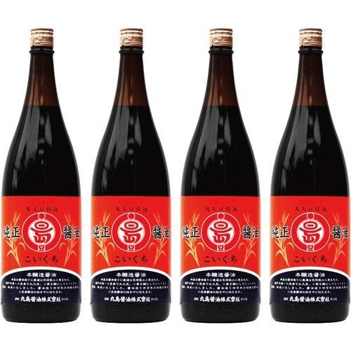 醤油 丸島 純正醤油 濃口 ( 1.8L*4本入 ) : 爽快ドラッグ - 通販 - Yahoo