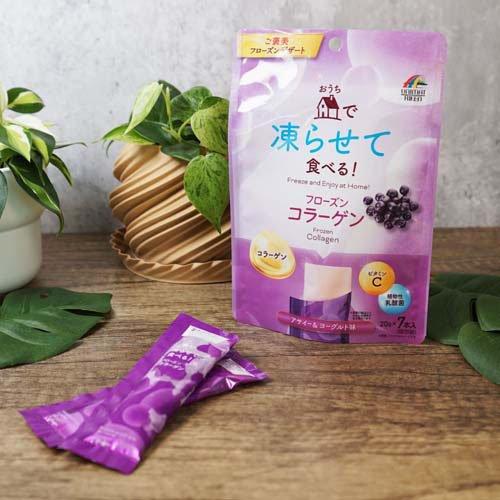 おうちで凍らせて食べる！ フローズンコラーゲン ( 20g×7本入 ) : 爽快