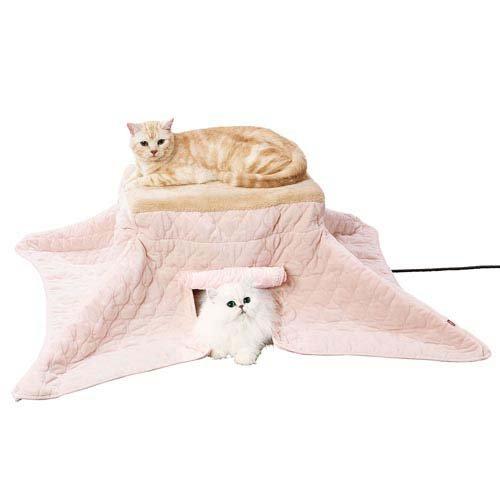 ペットのための電気こたつ ミルクティーピンク ( 1個 )/ ペティオ