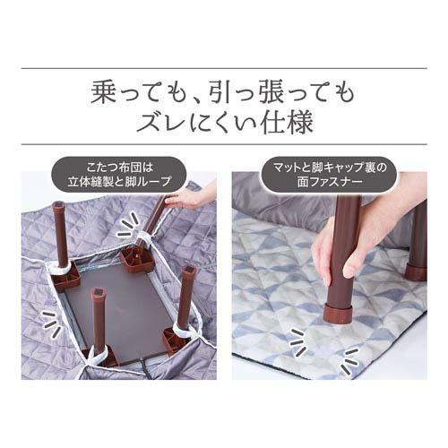 ペットのための電気こたつ スノーグレイ 三角柄 ( 1個 )/ ペティオ